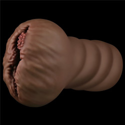 LoveToy Masturbateur Pussy Alien's Pie n°1 Marron